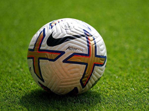 File image of a football on a pitch