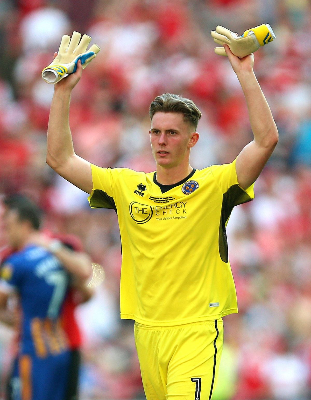 Dean Henderson was 'devastated' by the League One play-off final defeat.