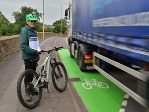Councillor Pat McCarthy has urged Telford & Wrekin Council to reconsider the cycle lanes introduced on Haygate Road.