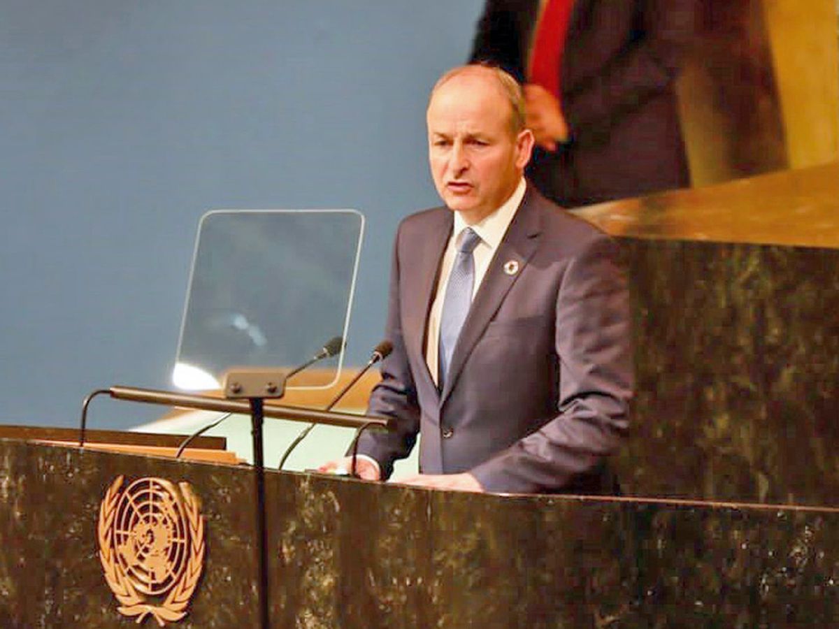Micheal Martin visit to US for the United Nations General Assembly