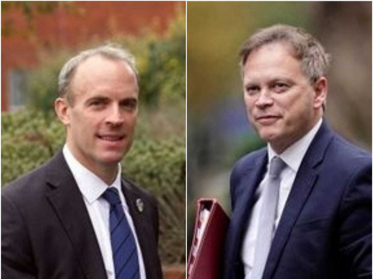 Dominic Raab and Grant Shapps