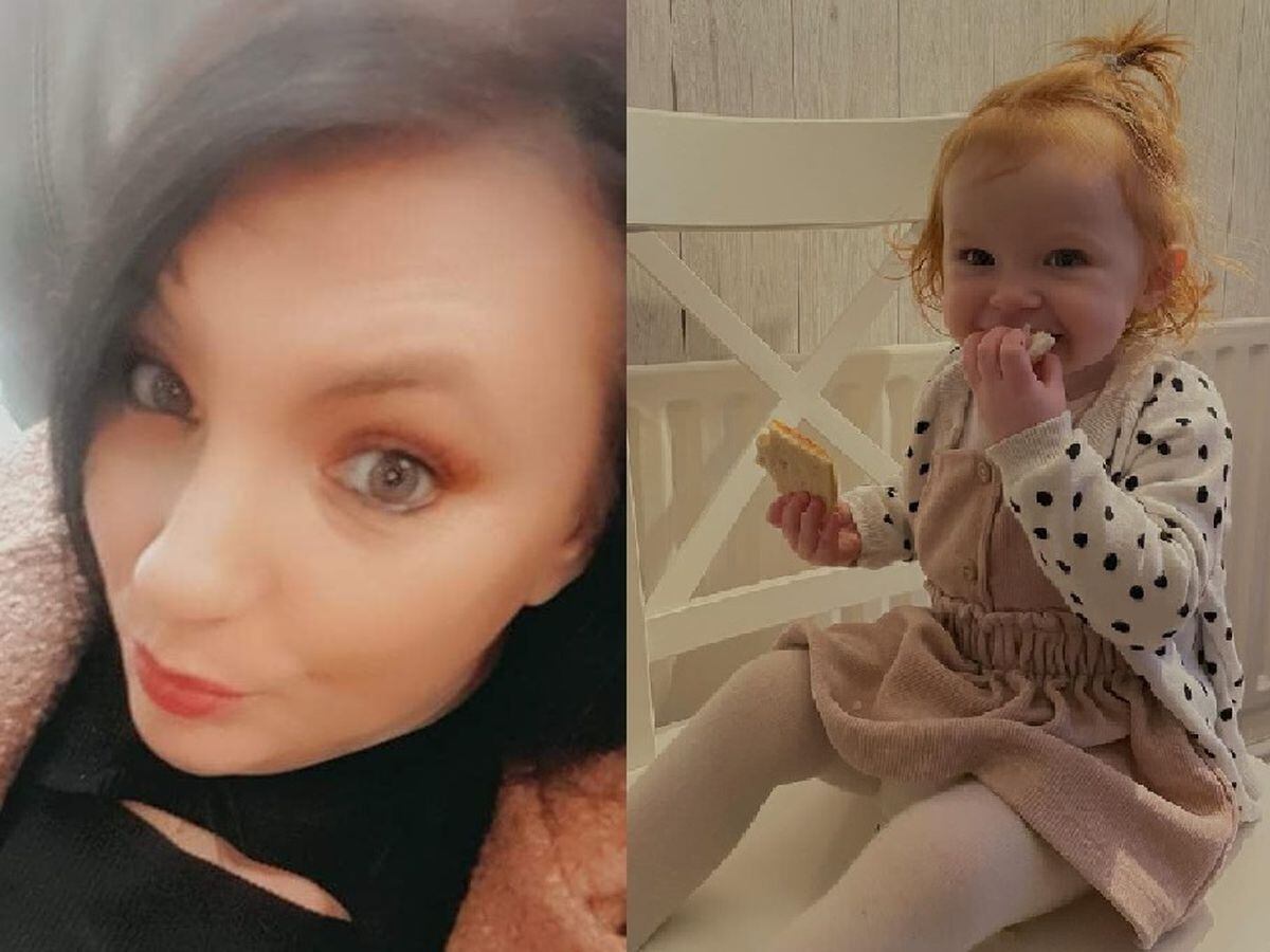 Rachel Broadhurst and Winnie-Grace Campbell who both died in a crash on the A518 on February 12