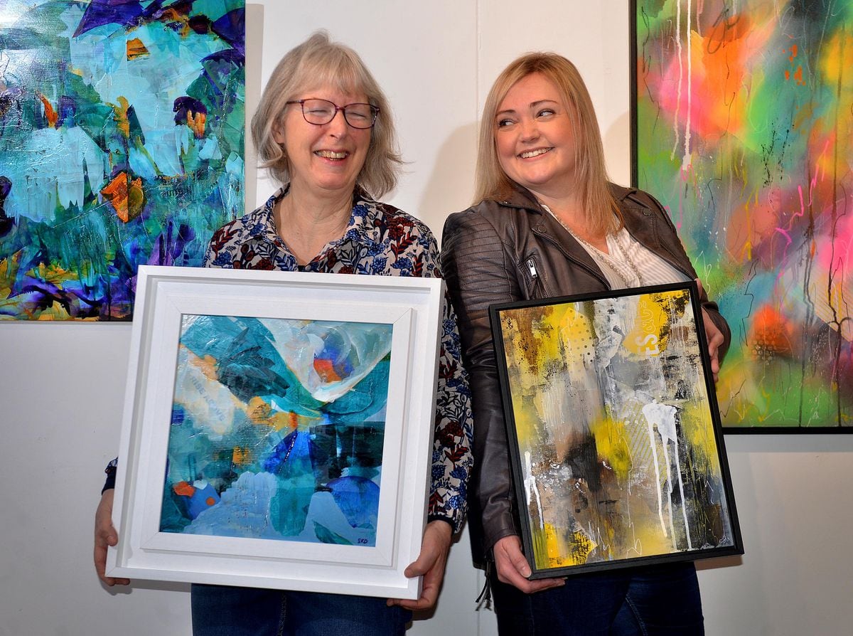 Susie Davis and Emma Sherry are holding an exhibition at the Gateway Gallery in Shrewsbury