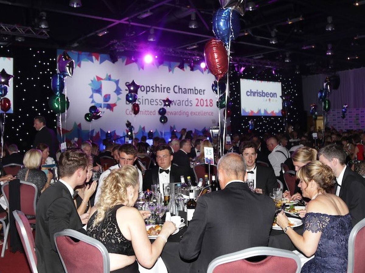 The awards have become known as the Shropshire business ‘Oscars’