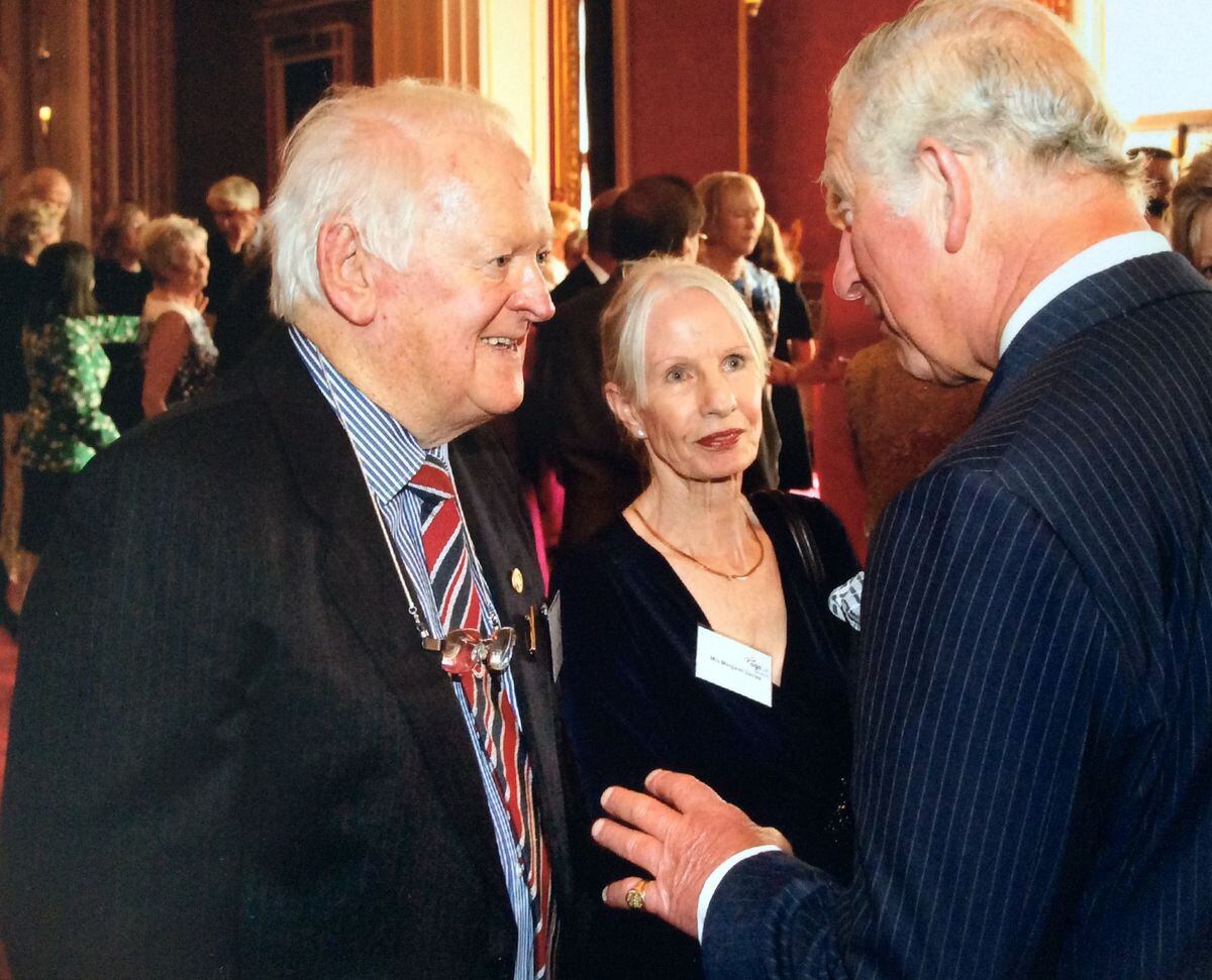 Ted meets Prince Charles, now King Charles III 