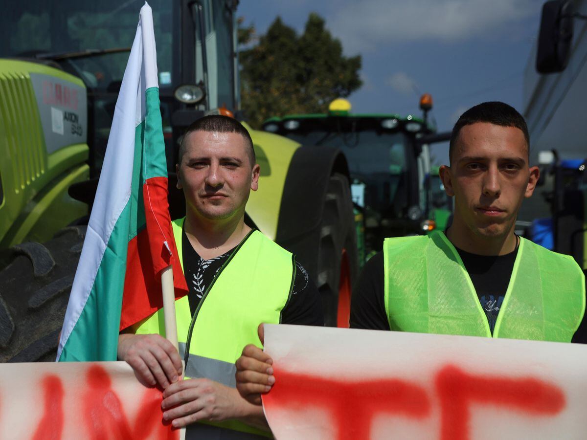 Bulgaria Ukraine Protest