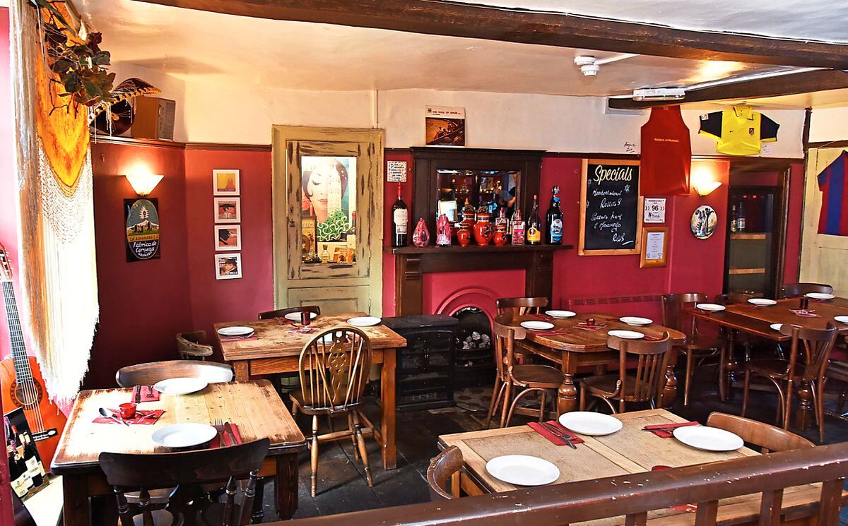Specializing in Spanish cuisine, Casa Ruiz provides variety for locals in Bridgnorth