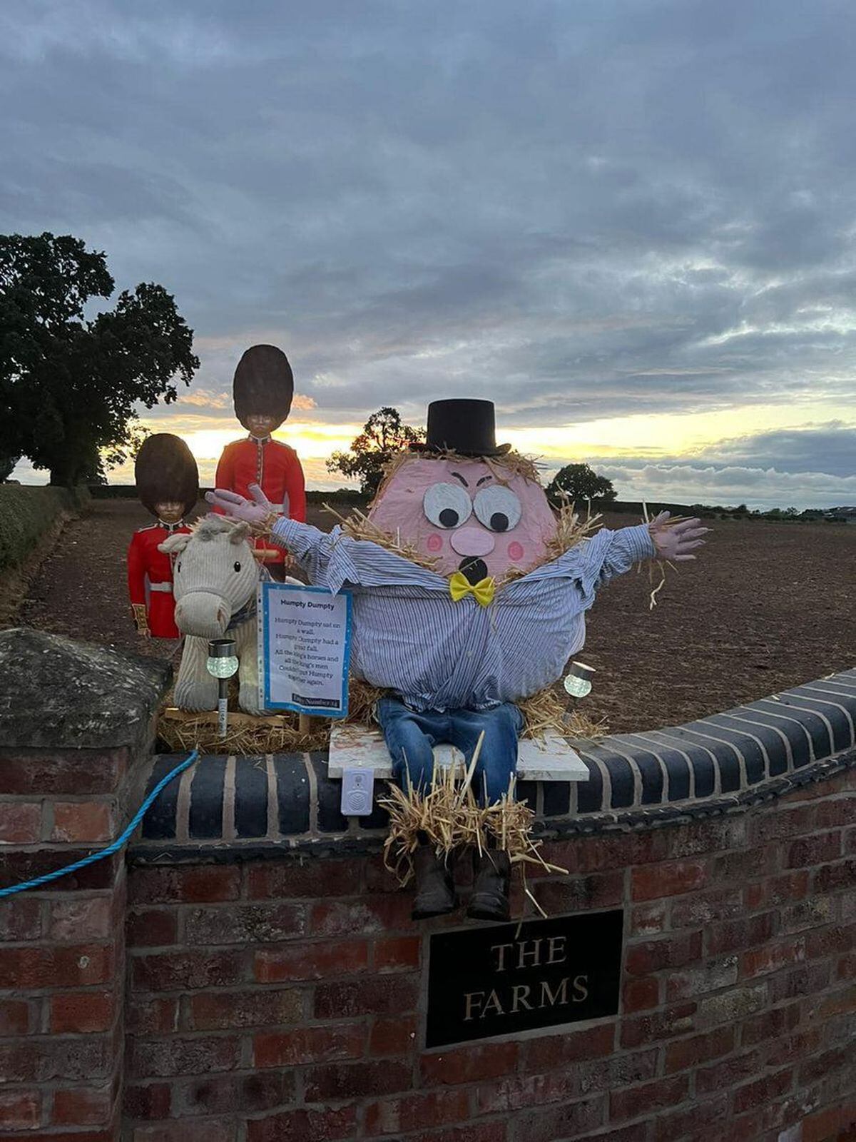 One of the scarecrows in Whixhall