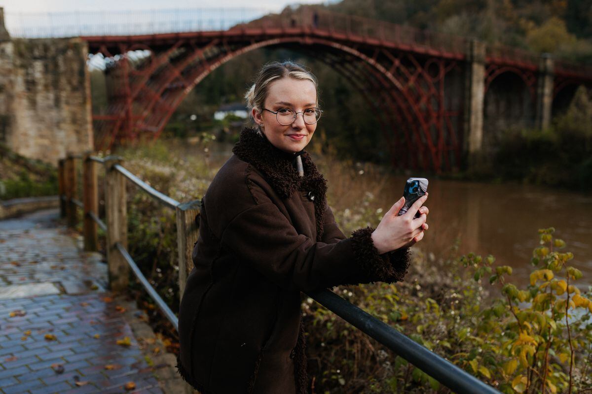 Shropshire Star Reporter Megan Howe in Ironbridge, Telford