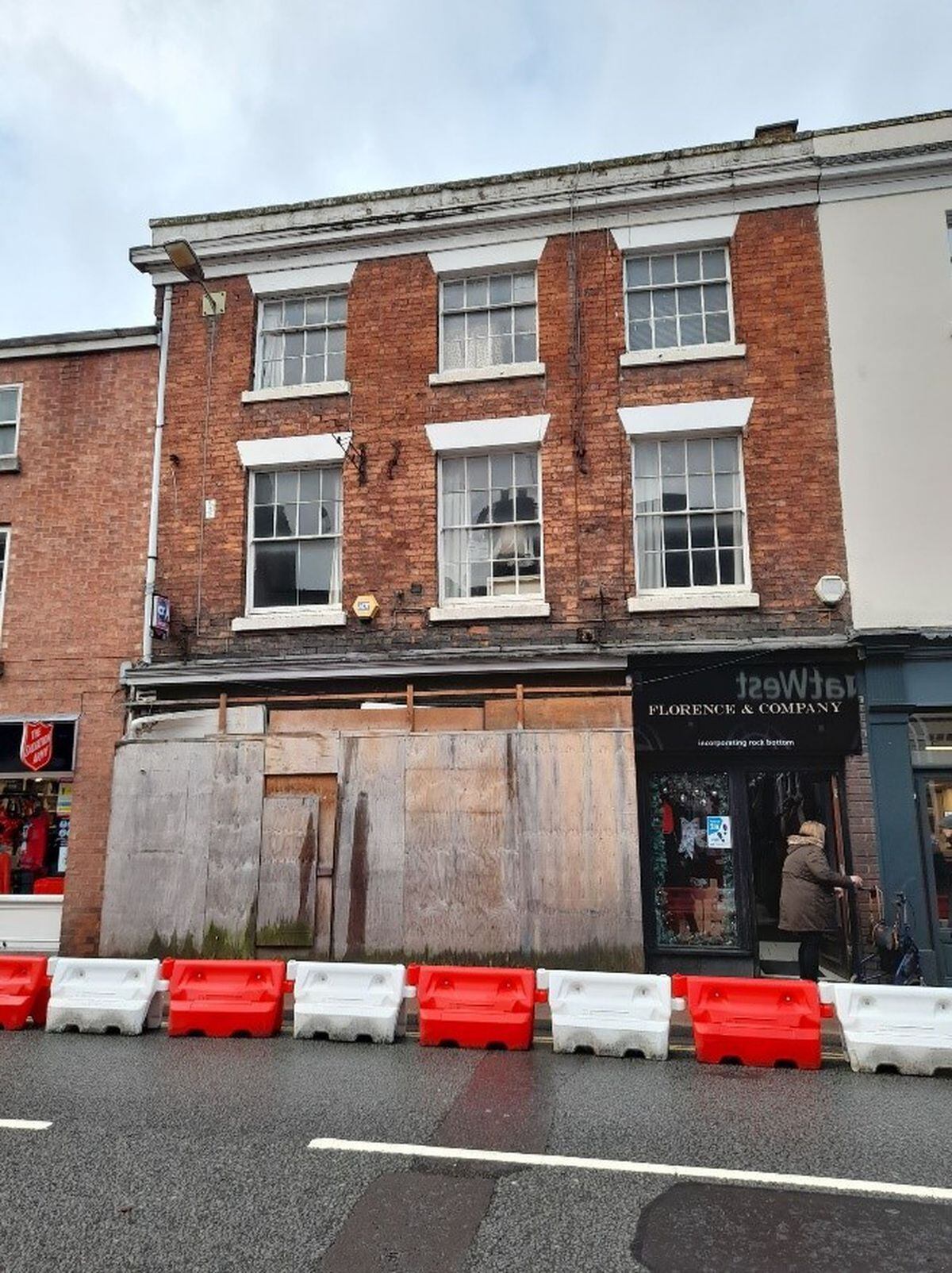 The Church Street building before the work