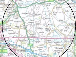 The bird flu 10km surveillance zone stretches into Shropshire