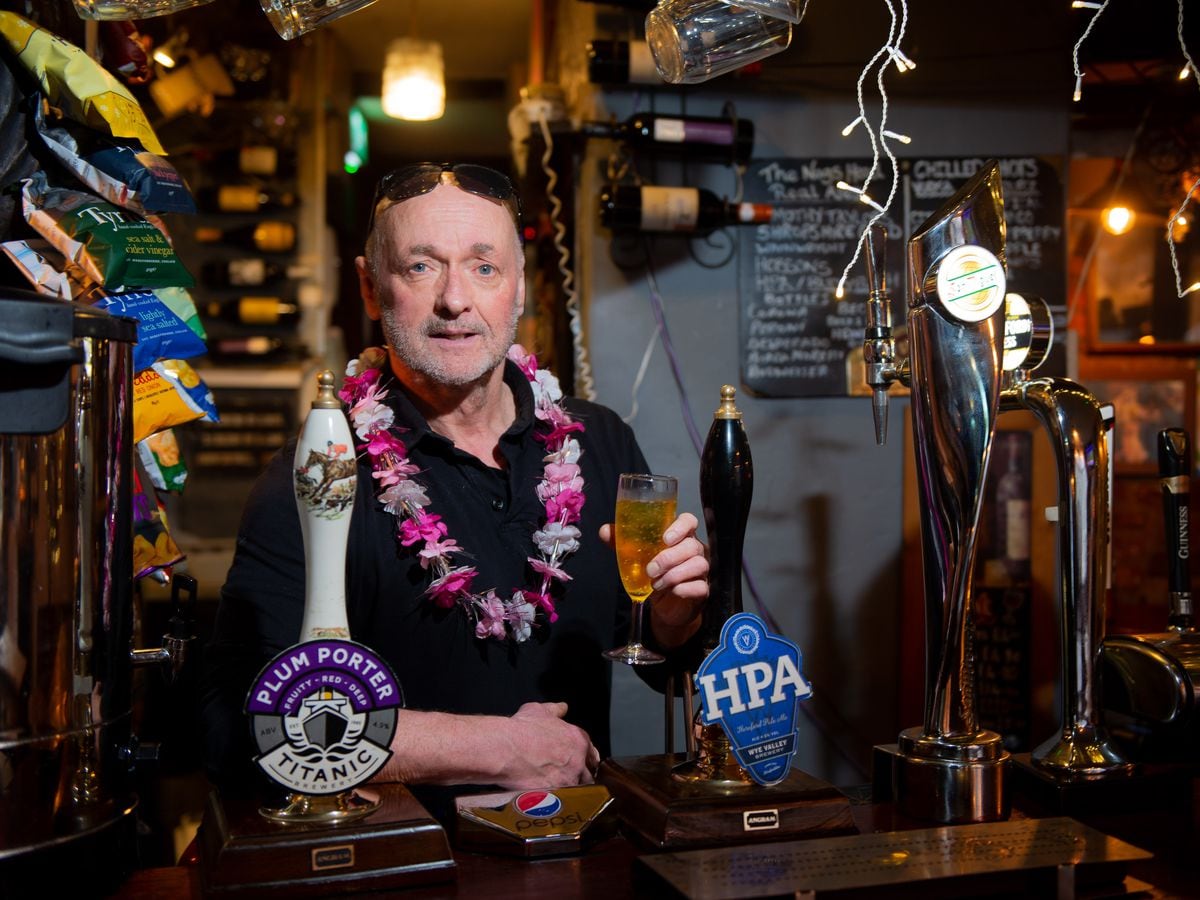 Russell Preece is retiring after 39 years running the Nag's Head on Wyle Cop