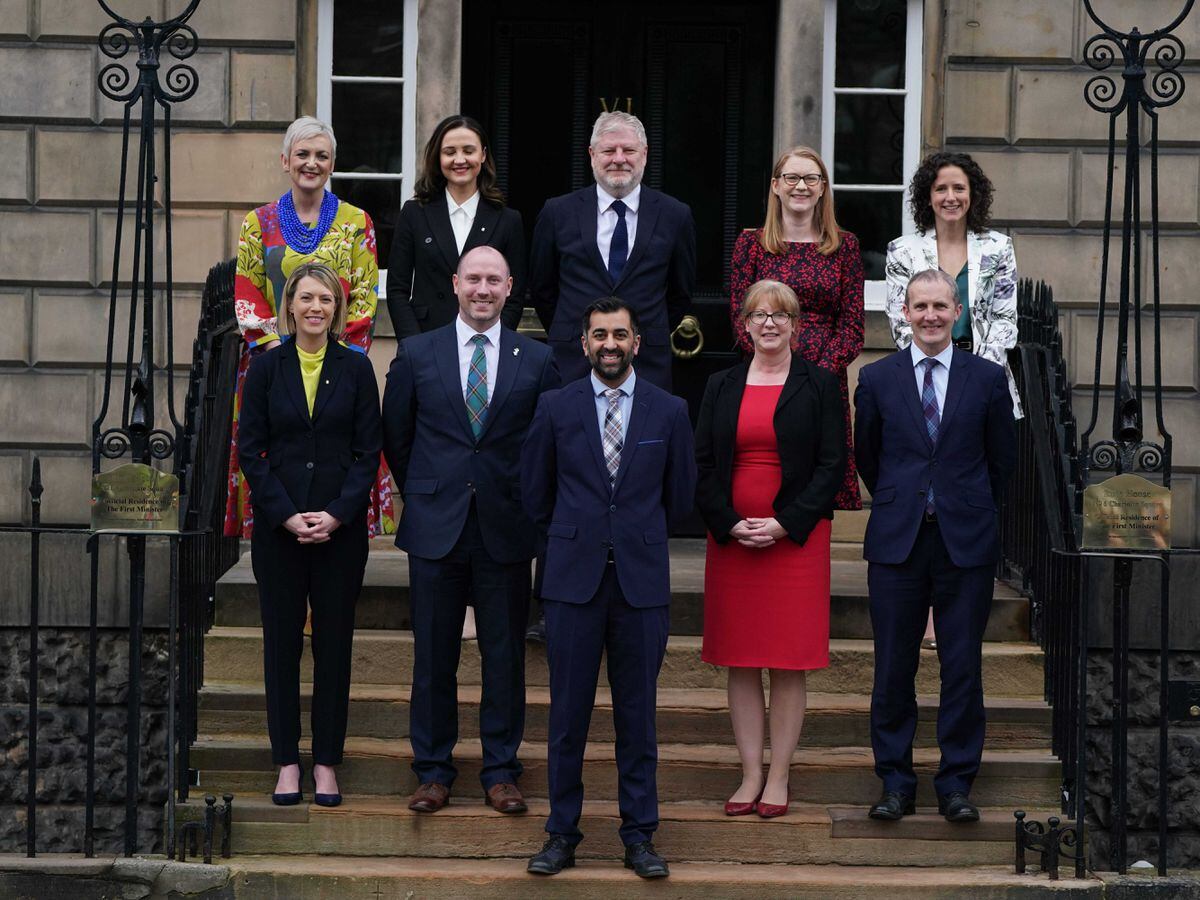 Humza Yousaf and his Cabinet