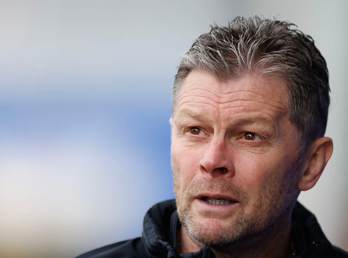 Steve Cotterill the head coach / manager of Shrewsbury Town.