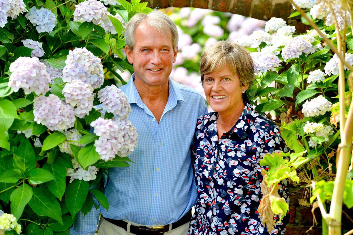 Owen Paterson said the investigation had contributed to the death of his wife Rose, pictured here with her husband in 2018