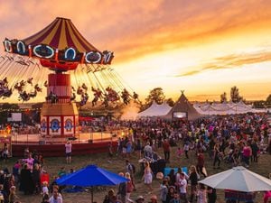 All the fun of the fair – a vintage fairground is at the heart of The Big Feastival. Left, Craig David headlines the main stage on Saturday night  