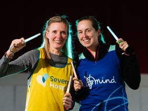 Mel Mansell and Leonie Seager from Shrewsbury are both running the London Marathon this year for Severn Hospice and MIND. To help raise funds, they are hosting a Clubbercise at St Giles Church Hall in Shrewsbury