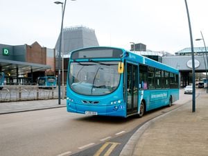 An Arriva bus in Telford