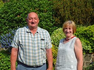 Siblings Pryce Roberts and Liz Harding looking forward to their presidential roles at Llanfyllin and Llanfair Caereinion Shows respectively this summer.