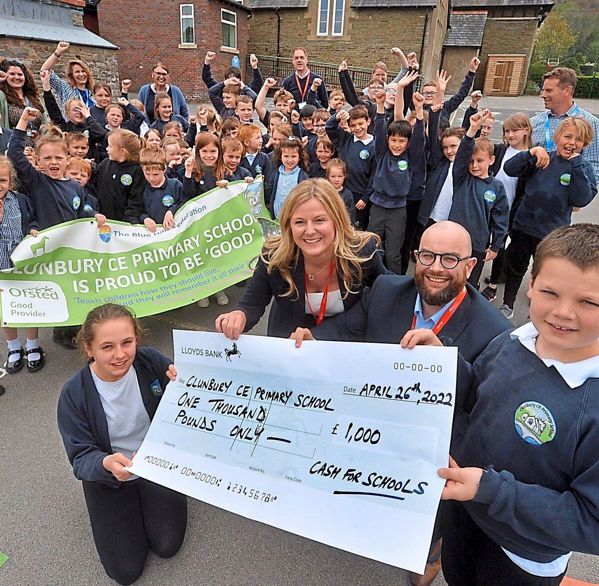 £1,000 – Clunbury CE Primary School