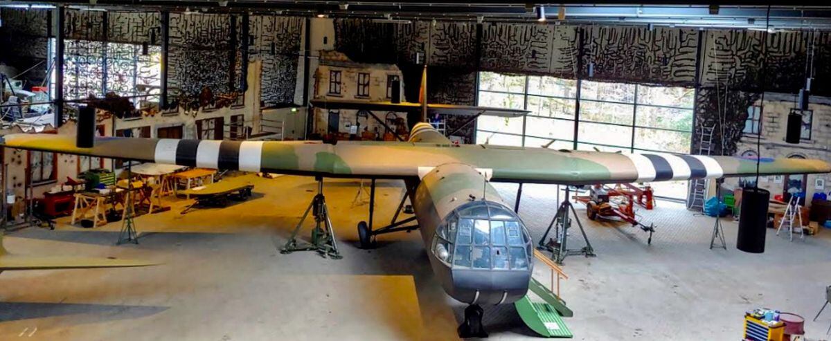 The Shropshire-built Horsa glider is the only complete example in the world.