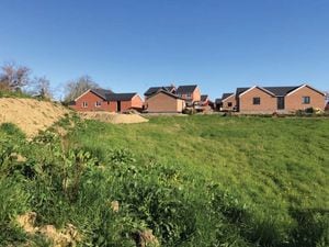 Work on phase one of Trederwen View - a new proposal for 14 homes nearby has been lodged with Powys County Council. Image: OM Architecture and Design.