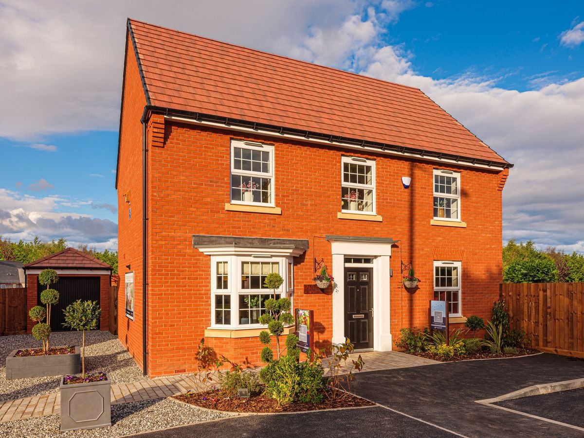 The Avondale show home at David Wilson Homes’ Rose Place development in Shropshire