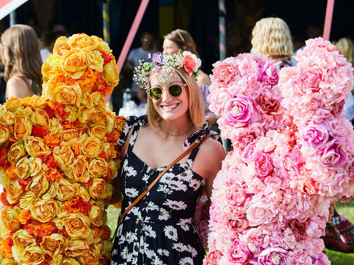 Floral mannequins will be dotted around Shrewsbury