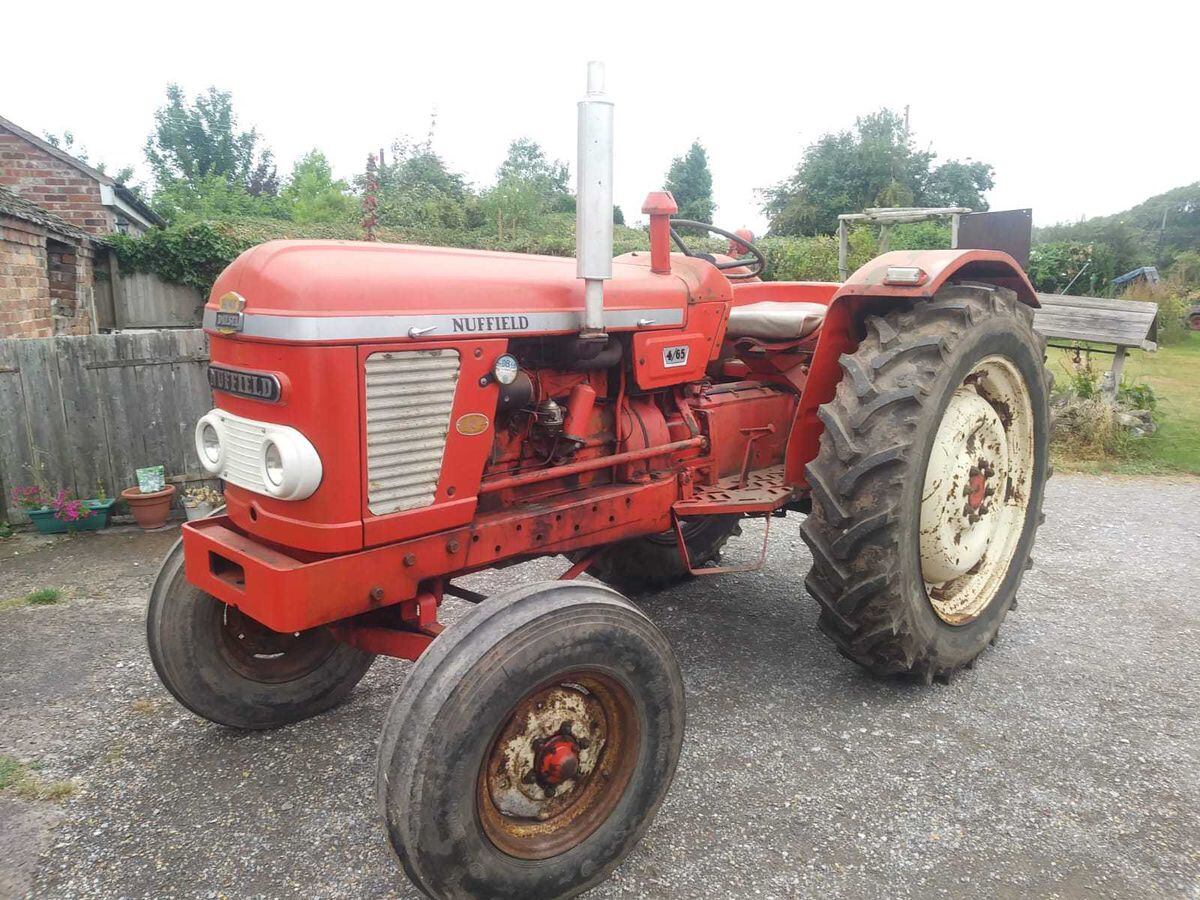 One of the Nuffield tractors