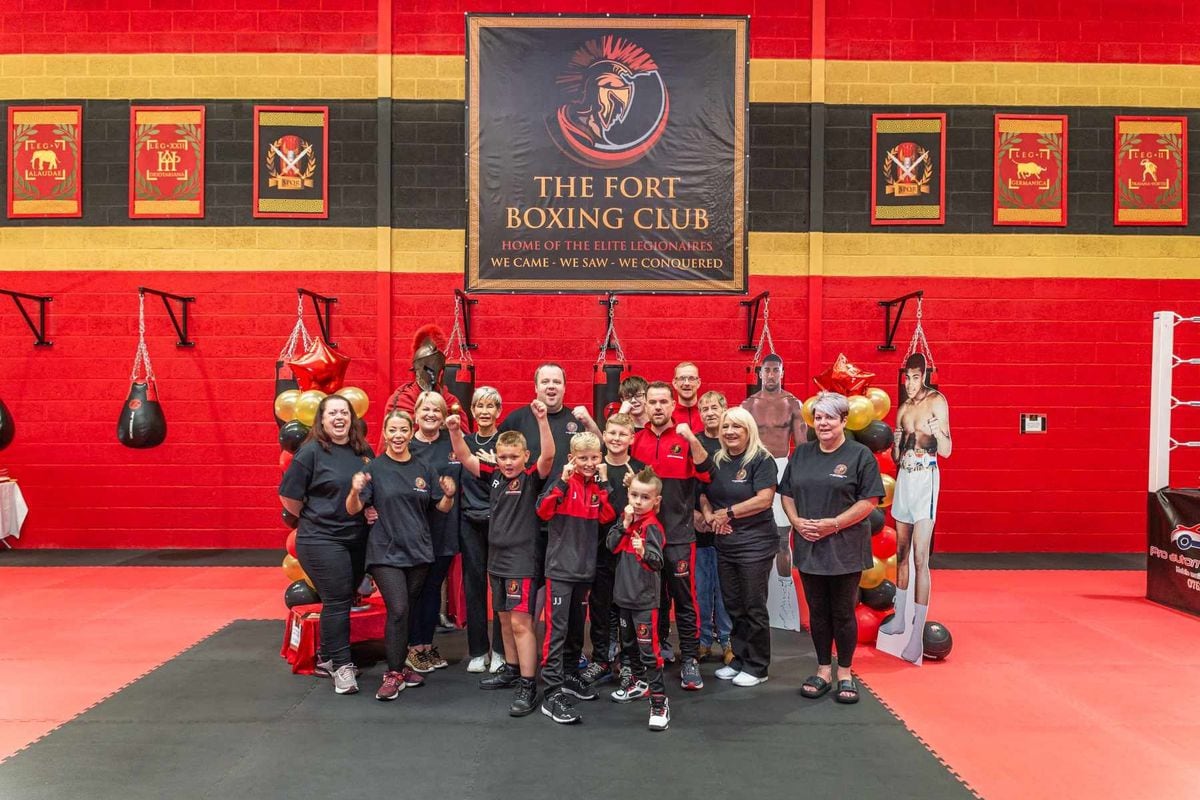 The team at The Fort Boxing Club 