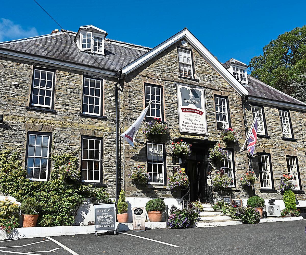 A piece of history – The Castle Hotel, Bishops Castle