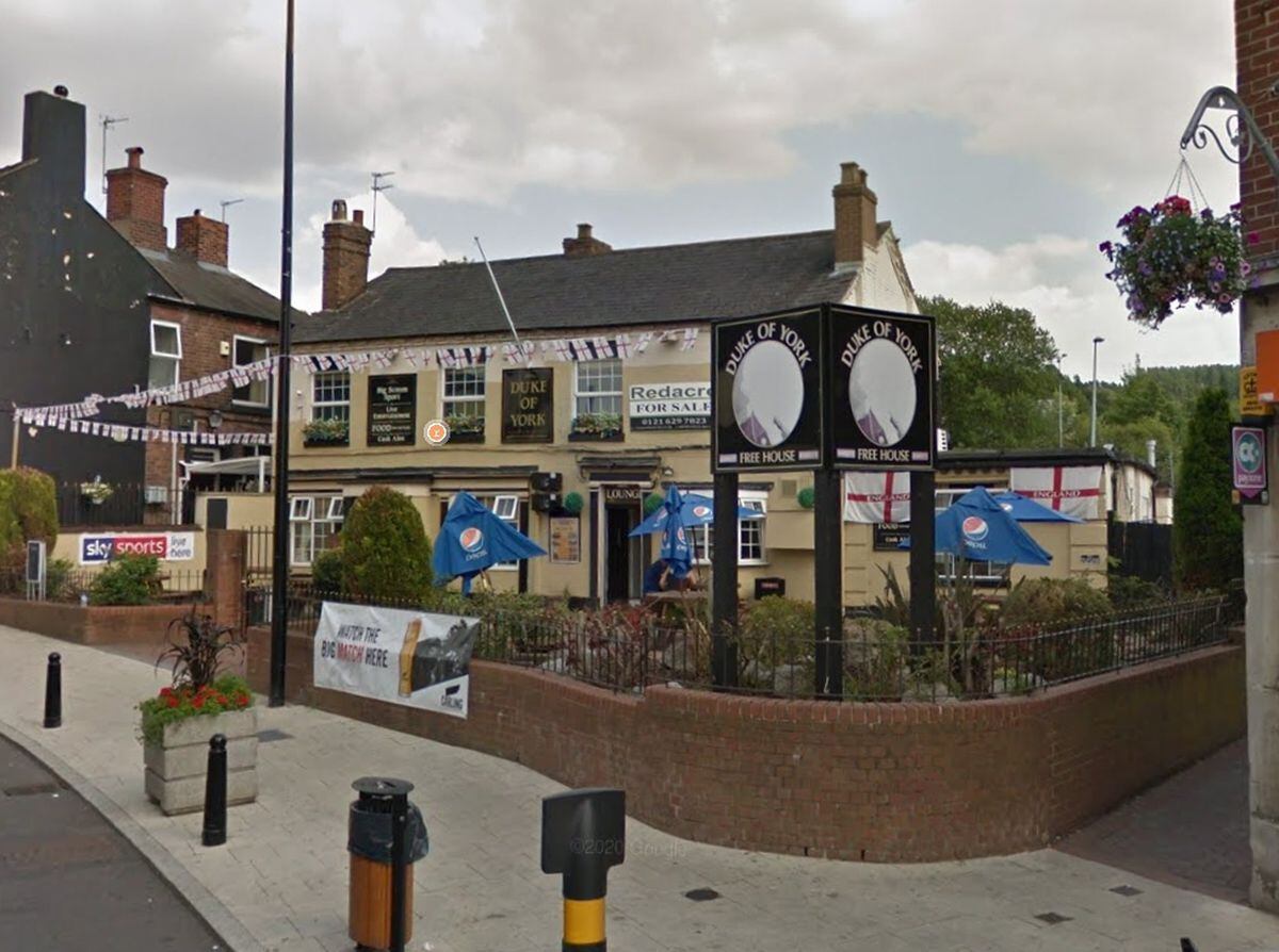The attack happened in an alleyway next to the Duke of York pub. Photo: Google