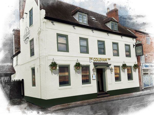 Artists' impression of the pub. Copyright: With Pencils (withpencils.com)
