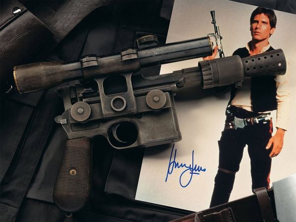 Harrison Ford’s original Han Solo blaster expected to fetch £410,000 at auction