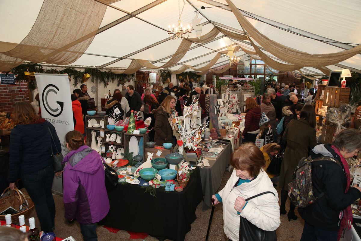 The Apley Christmas Market in a previous year