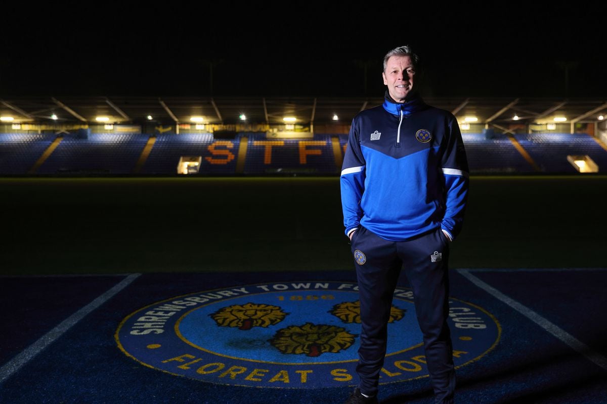 Steve Cotterill Unveiled as new Manager of Shrewsbury Town. (AMA)
