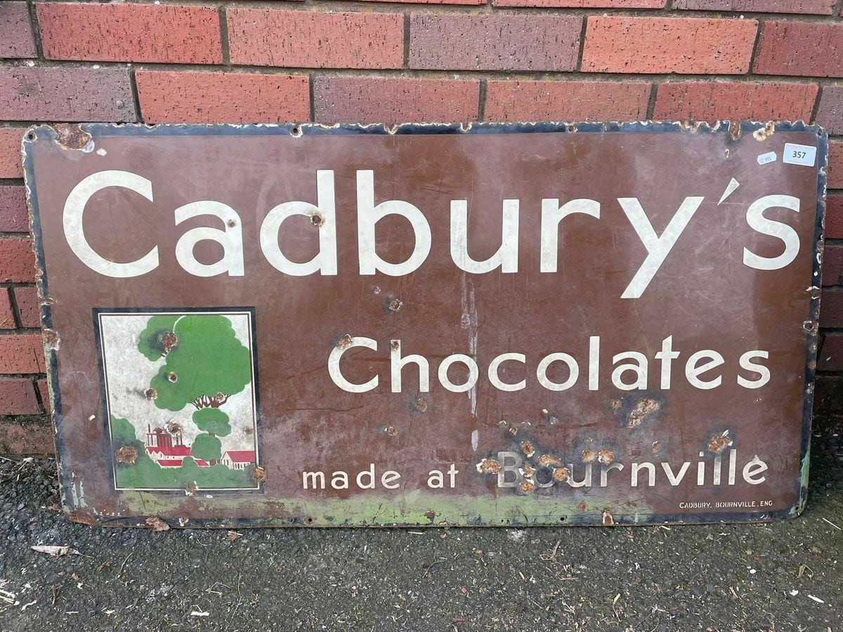 The Cadbury items will be sold at auction on Wednesday. Photo: Nock Deighton.