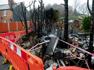 A fire took place at a bungalow in Shelf Bank Close, Oswestry