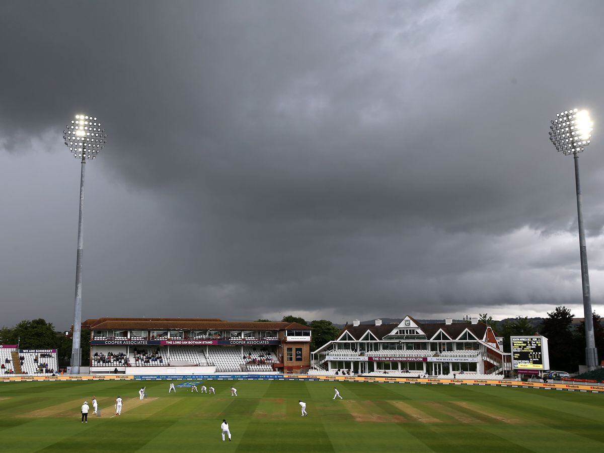 A rain-affected day three of the women's Test at Taunton