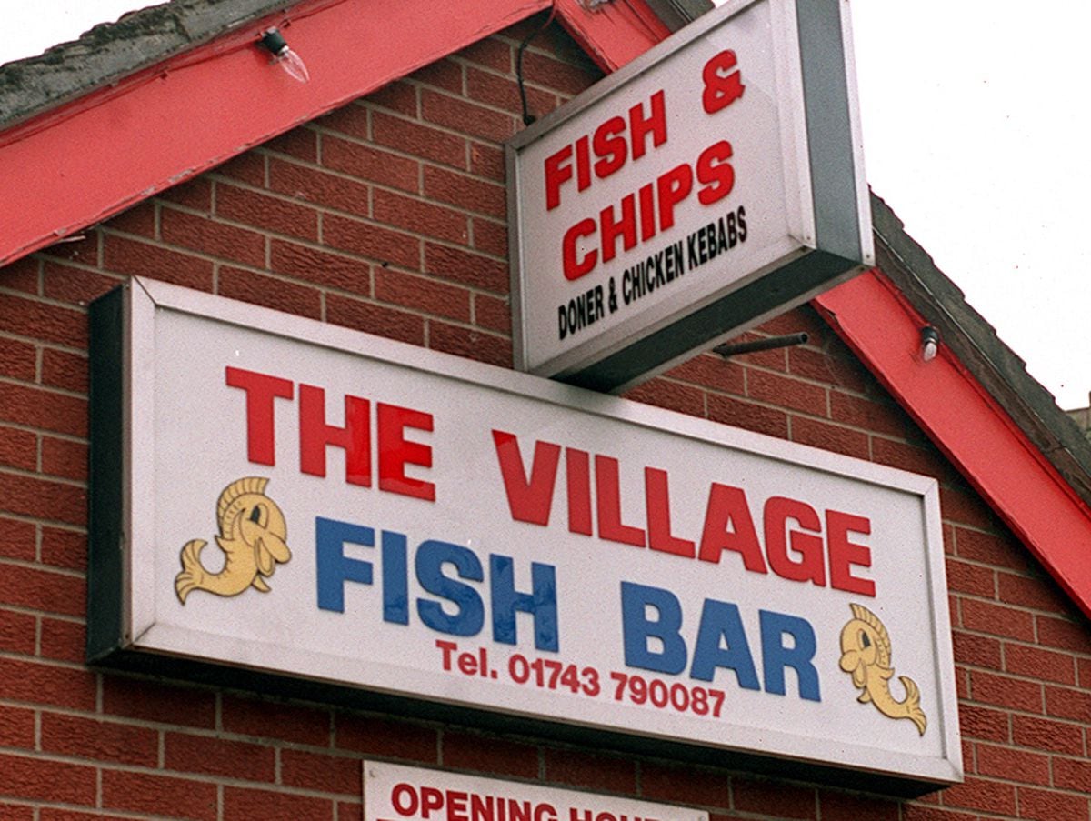 Fire crews were called to The Village Fish Bar in Pontesbury