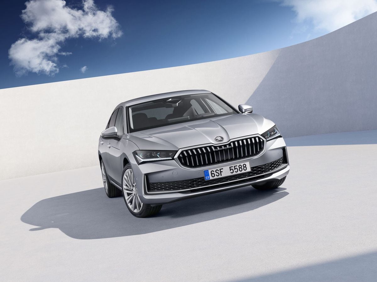 What is the new Skoda Superb going up against?