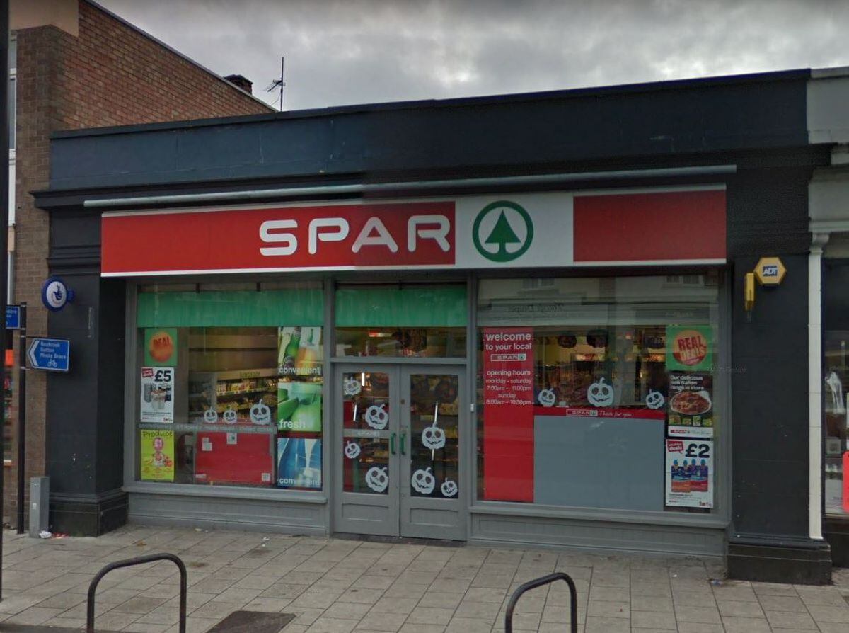 The Spar store in Longden Coleham, Shrewsbury. Photo: Google