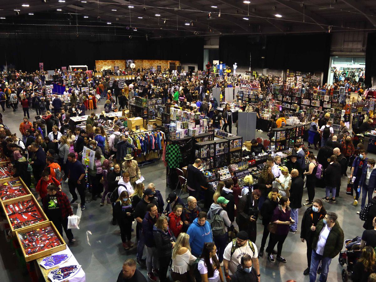 Fans once again descended on Telford International Centre for Wales Comic Con