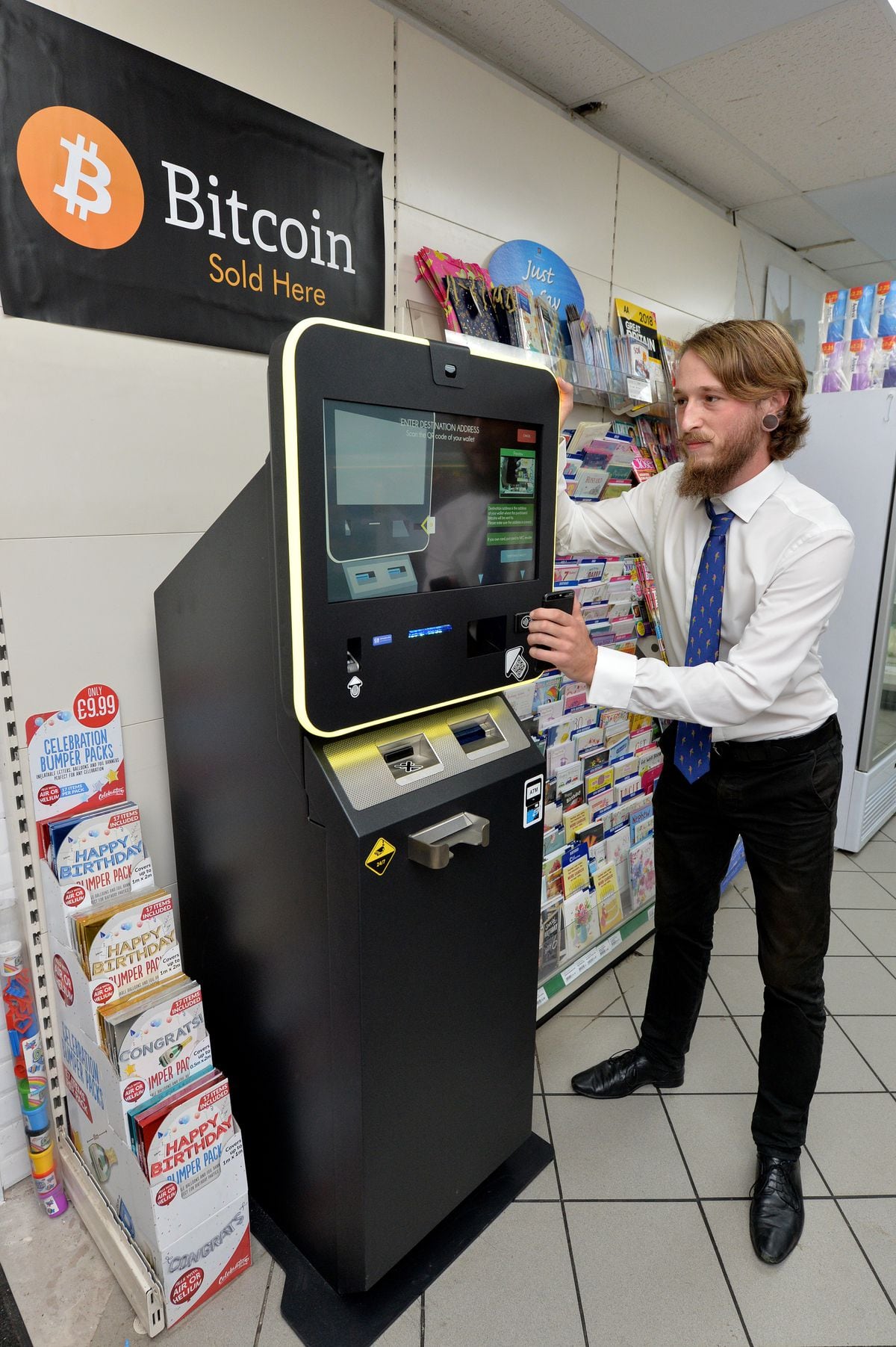 bitcoin cash machine londra