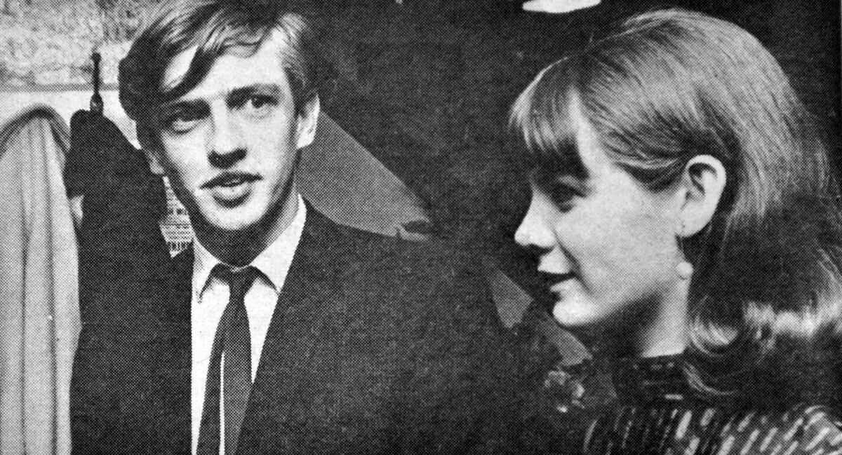 A younger, clean-cut Corbyn at the first annual dinner of Wrekin Young Socialists in 1967
