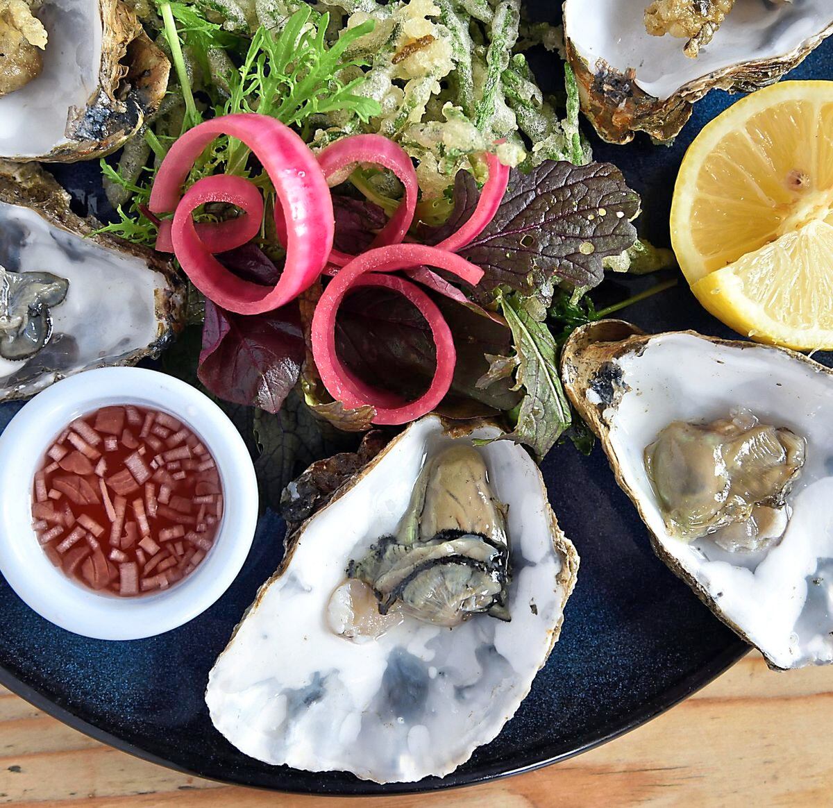 From the deep blue sea – oysters both ways
