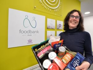Karen Williams, manager of Foodbank Plus