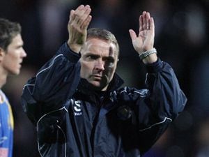 Paul Simpson will return to New Meadow in August for the first match since he left the club 12 years ago (AMA)