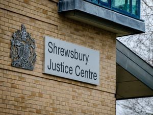 Angela Evans is on trial at Shrewsbury Crown Court