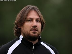  Craig Harrison the head coach manager of The New Saints FC.